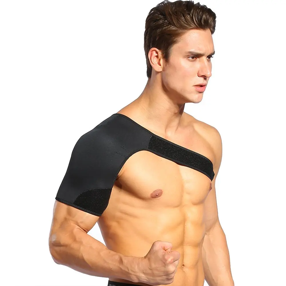 

Right Arm Shoulder Brace Men and Women Compression Support Neoprene Arm Stabilizer Shoulder Sleeve for Torn Rotator Cuff