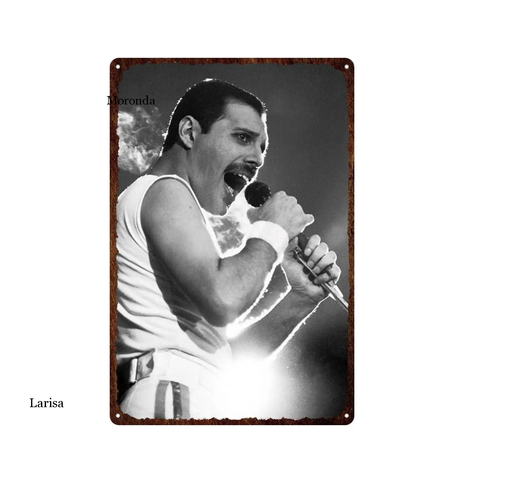 

Pop Rock Singer Tin Sign Metal Vintage Movie Star Poster Plate Retro Metal Sign Poster for Living Room Bar Club Home Cafe Deco