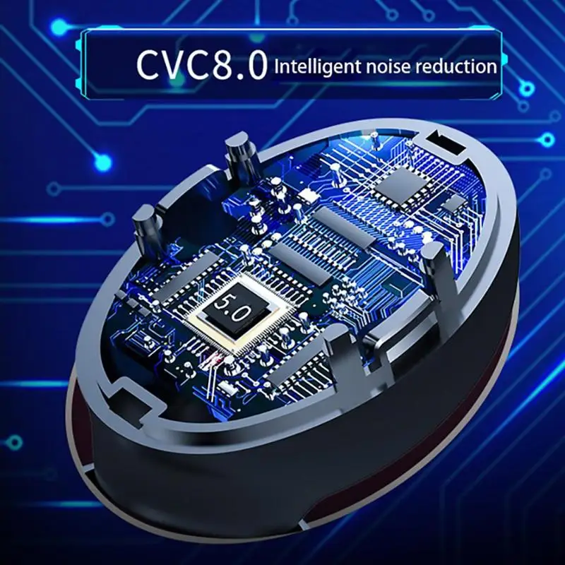 F9-5 TWS, беспроводные наушники Bluetooth 5,0, невидимые наушники, стерео часы, светодиодный шумоподавитель, гарнитура, IPX7, водонепроницаемая для IPHONE