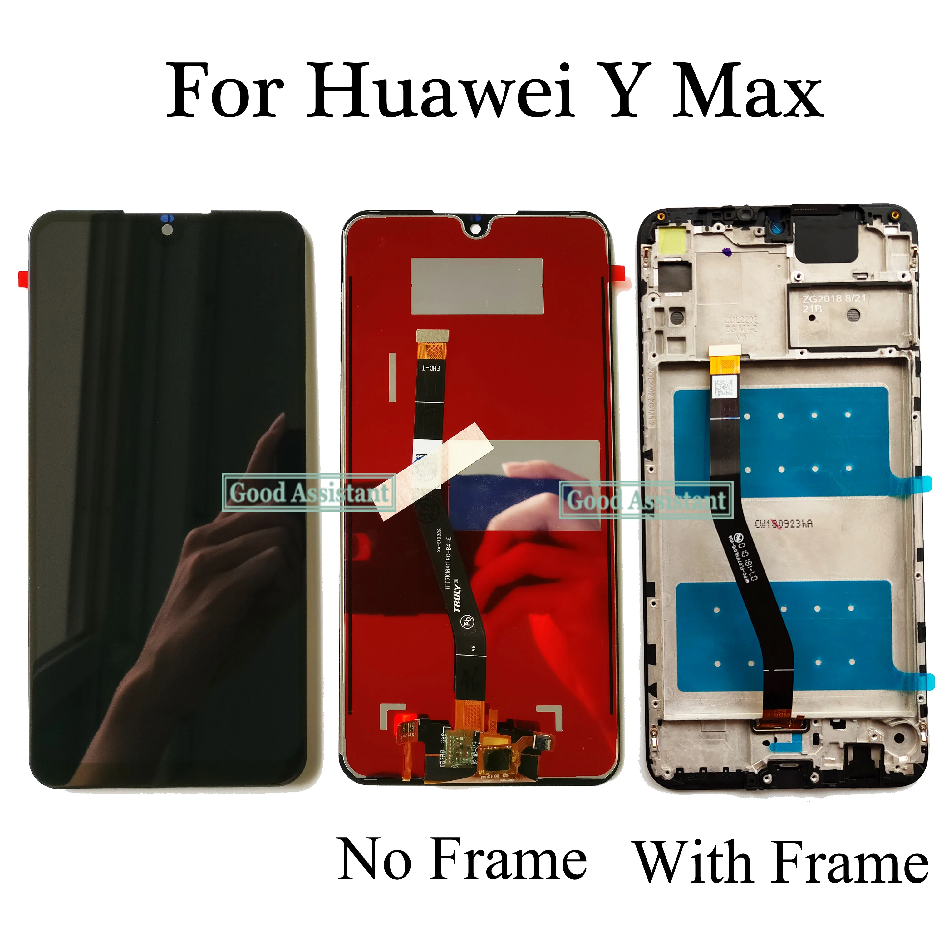 2019 новый 100% протестированный высококачественный черный для Huawei Y Max YMax ЖК дисплей