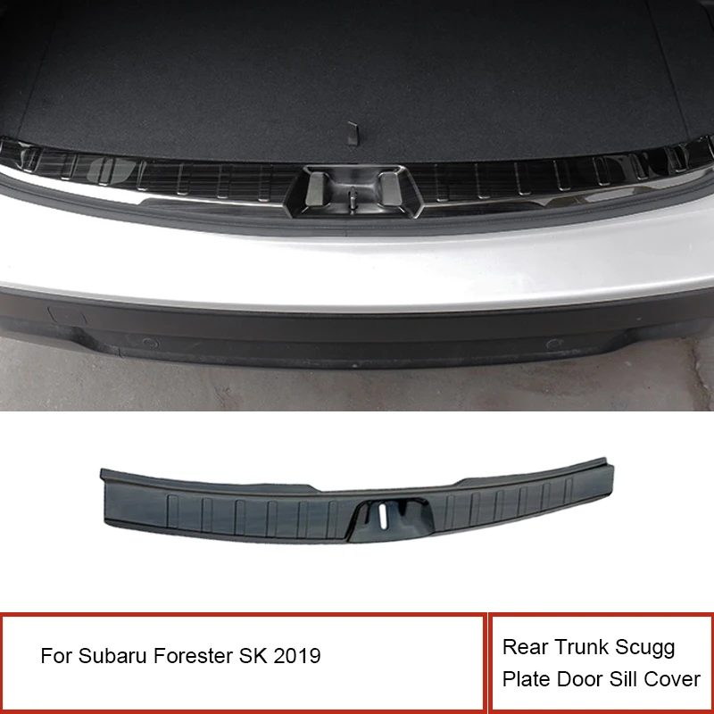 1 шт. накладка на задний багажник Накладка порог для Subaru Forester SK 2019 защитная крышка