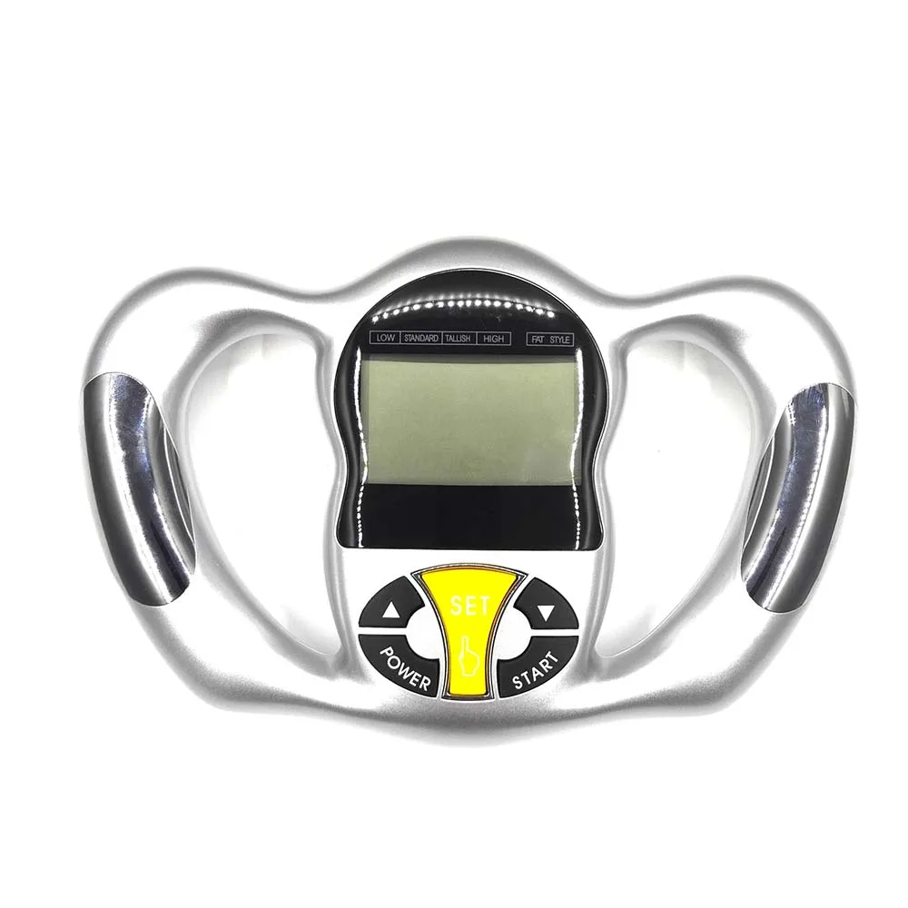 

Digital Fat Analyzer Can Memory 9 Person Profile Portable Digital LCD Screen Handheld BMI Tester Body Fat Caliper Skin Analyzer
