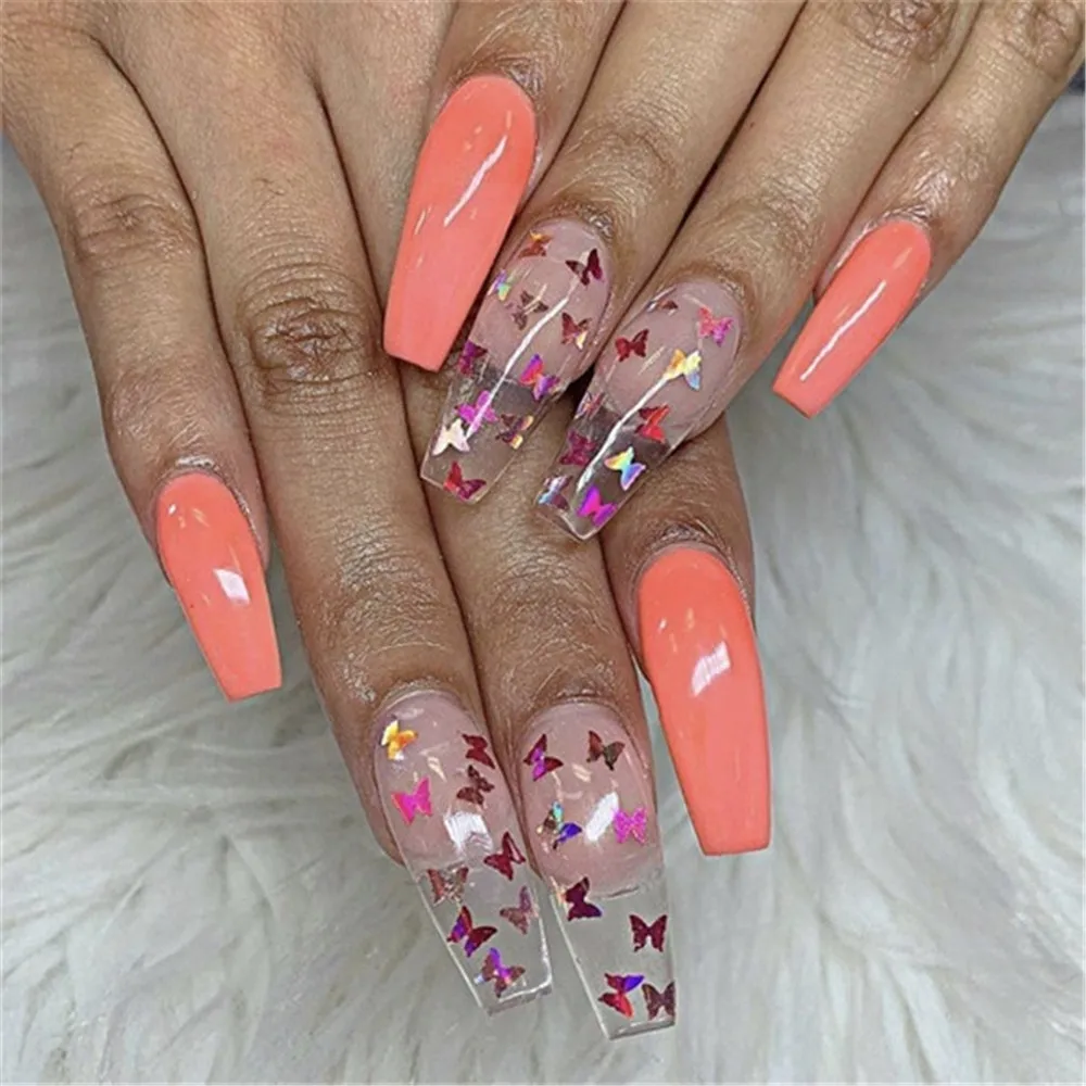 3D Laser Holo Irregular Chameleon Snowflakes Paillette Starry Glass Sequins Nail Art Glitter Powder Decor Manicure Tip | Красота и