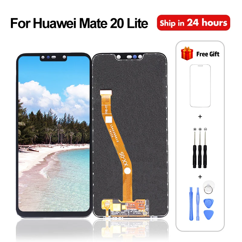 Сменный сенсорный ЖК экран Maimang 7 для Huawei Mate 20 Lite с дигитайзером в сборе на