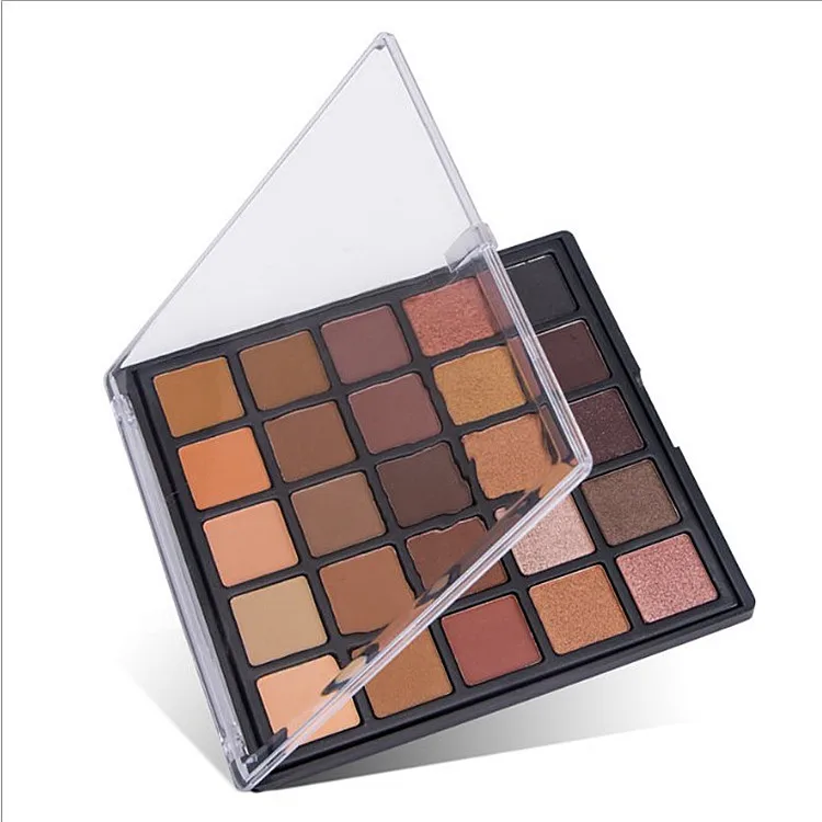 Палитра теней для век 25 цветов жемчужные матовые тени век| |