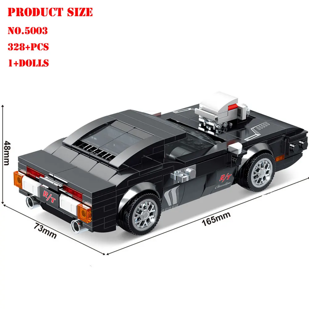 

BZDA 328 PCS Car Building Blocks Speed Champion Supercar Toy Car Model Bricks Child Birthday Gift For Boys Toys