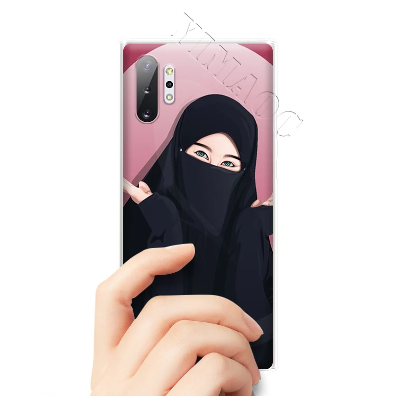 YIMAOC исламский мусульманский чехол Hijabi для девочек Samsung Galaxy S10 S9 S8 S7 Plus A70 A60 A50 A40 A30 A20