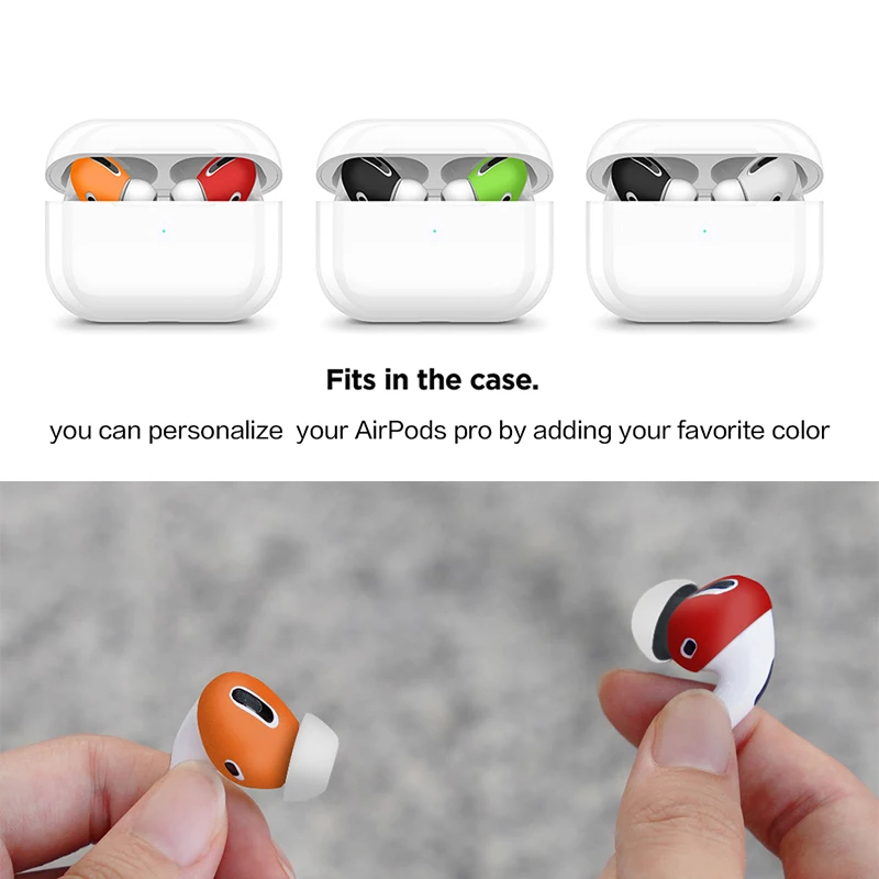 Вкладыши для наушников Apple AirPods Pro 1 2 накладки на уши с крючками насадки наушники