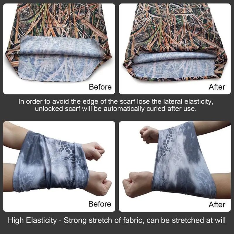 Маскировочная волшебная маска Защита лица пыленепроницаемый Балаклава