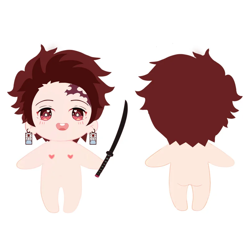 Аниме Demon Slayer Kimetsu no Yaiba Kamado Tanjirou милый косплей плюшевая подушка кукла одежда