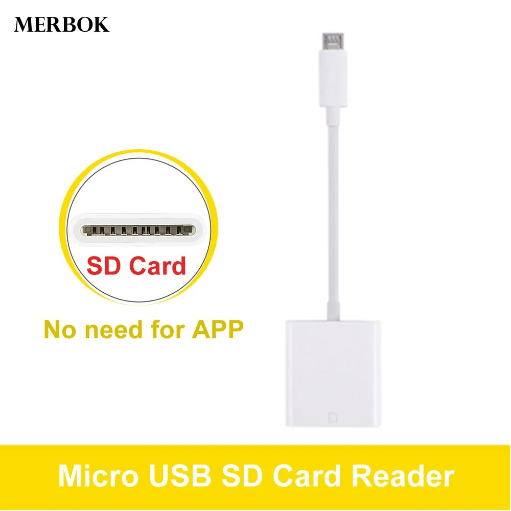 Кардридер с Micro USB на SD карту для Android|Картридеры| |