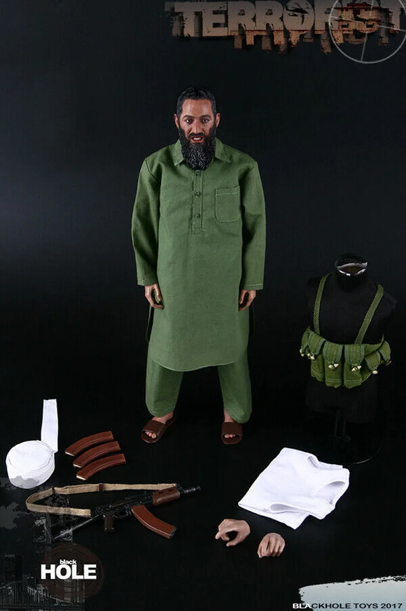 Чёрная дыра игрушки BHT002 BAD GUY серия "террор" 1/6 фигурка