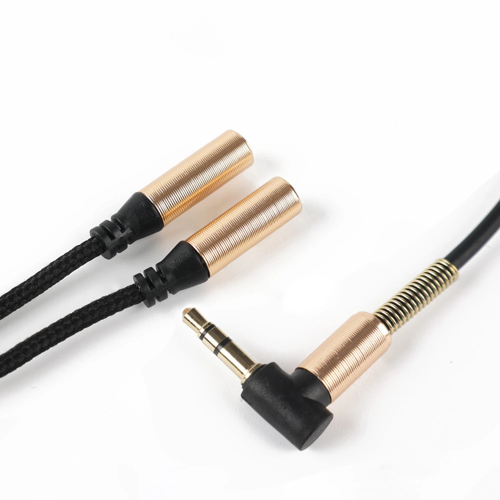 

3,5 мм Aux-кабель, разъем 3,5, сплиттер, аудиокабель, двойной Y-аудио разъем для гарнитуры, сплиттер 3,5, штекер на 2 гнезда, Удлинительный аудиокабе...