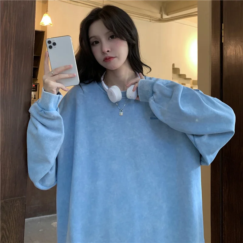 

Real Shot Embroidered Sweater Women's Spring and Autumn Thin 2021.Kio