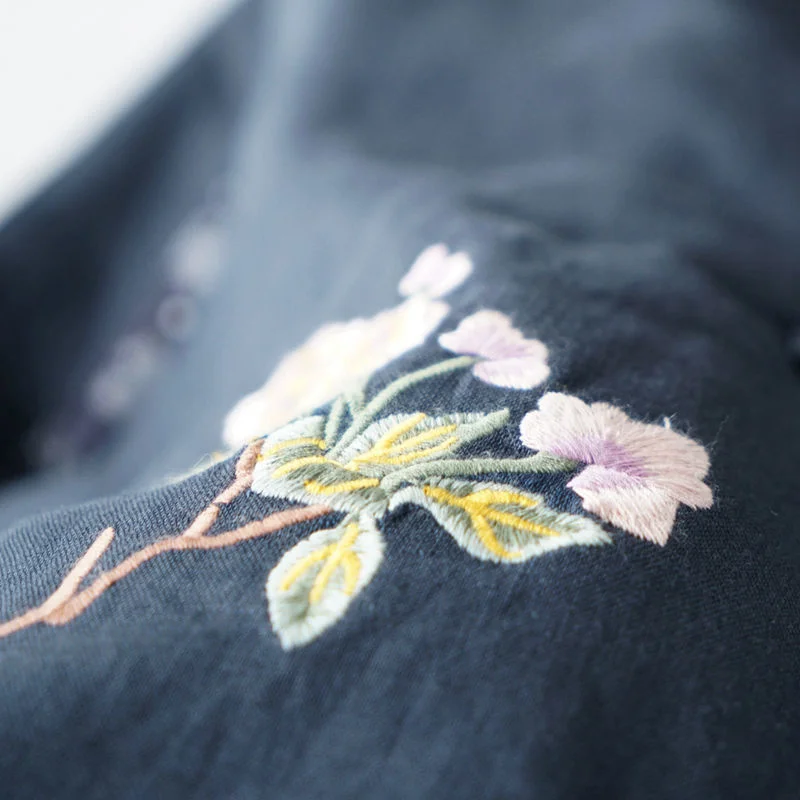 Женский этнический жилет в стиле Харадзюку с вышивкой китайском костюм Тан топы