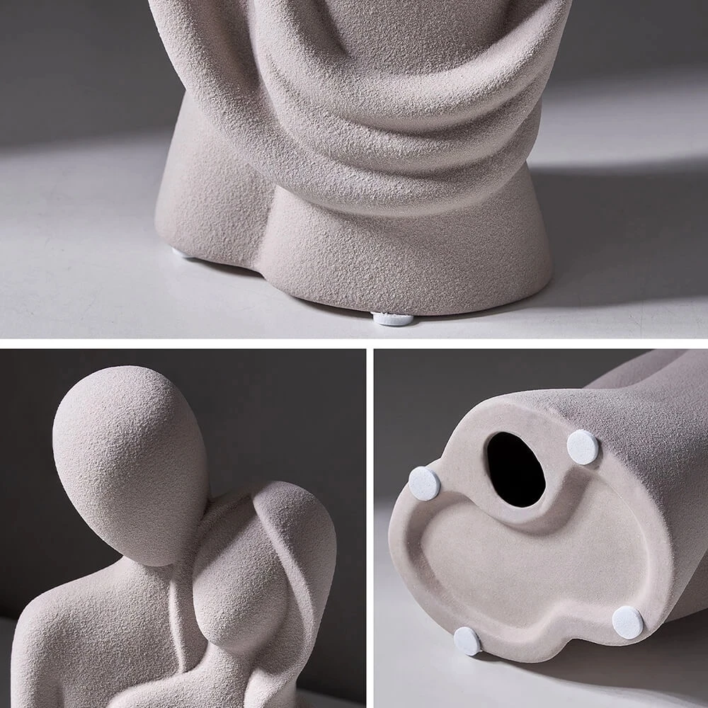 

Nordic Resin Abstract Sculpture Character Figurine Decoration Love Statues Modern Home Decoration Living Room Decorations