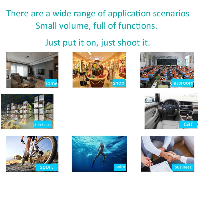 SQ13 мини-камера wifi 1080P широкоугольная камера ночного видения Водонепроницаемая