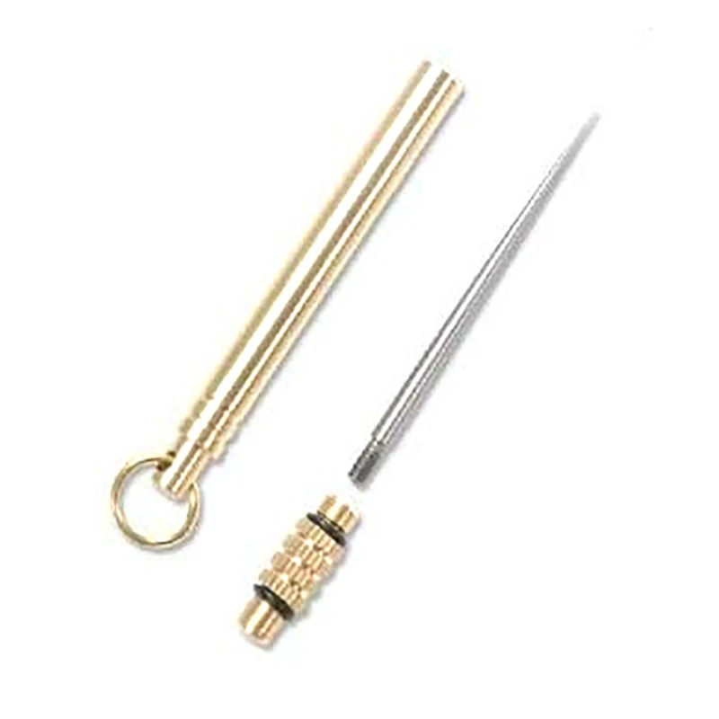 Портативная многофункциональная титановая зубочистка для повседневного