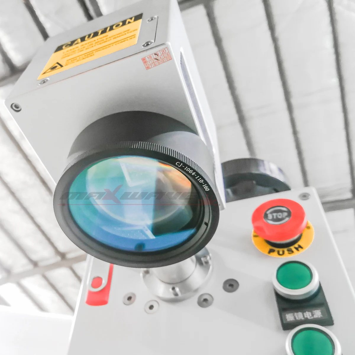 Программное обеспечение ezcad Портативный 50 Вт лазерный гравировальный станок для