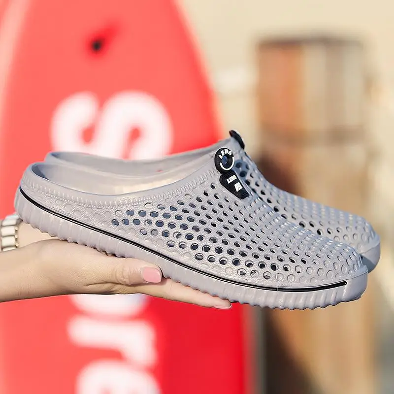 Мужская обувь пляжные повседневные мужские тапочки унисекс открытые сандалии