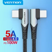 vention usb c to usb type c cable for samsung s9 plus pd 100w fast charge quick charge 4 0 usb c wire for macbook pro usb cord