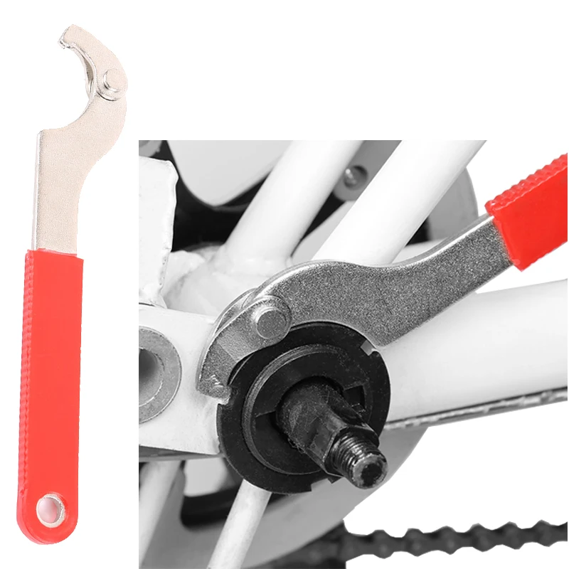 Крюк для ремонта велосипеда гаечный ключ горного старый средний вал инструмент