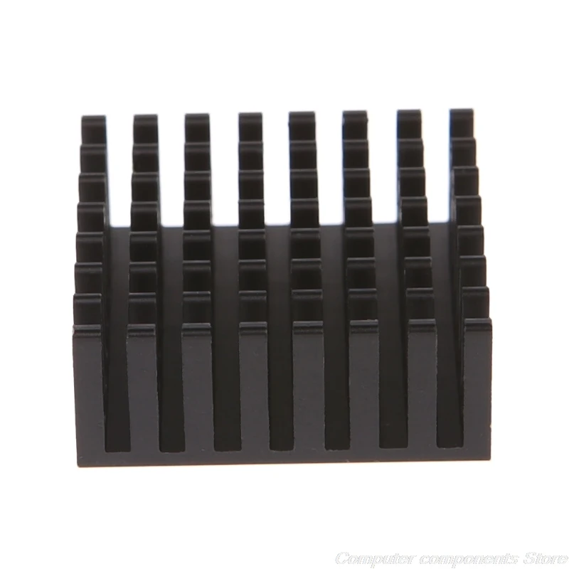 

5Pcs 25*25*10mm Aluminum Heatsink Block Computer Cooler Electronic Chip Radiator F23 21 Dropshipping