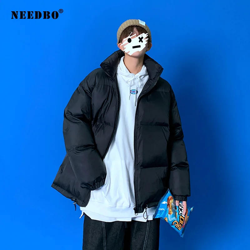 Winter Jacket Women Men Couple Cotton Padded Jacket Female Parka Coat Women Puffer Jacket Oversize Casaco Winter Jacket Men