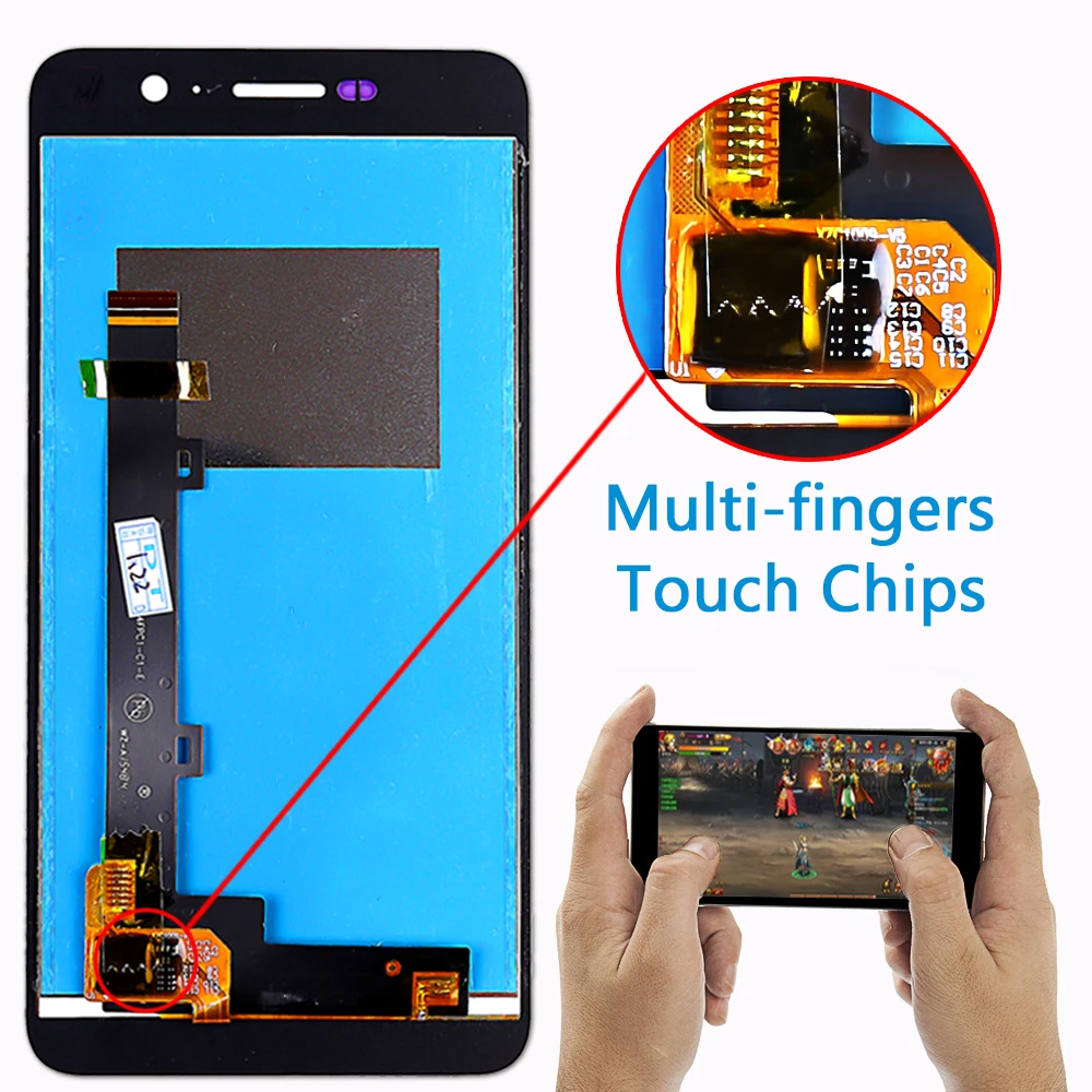 IPS ЖК дисплей для Huawei honor 4c pro 100% испытано сенсорный экран 5 0 дюйма дигитайзер в