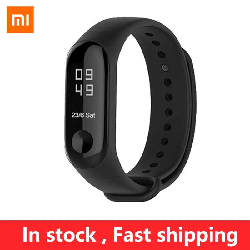 Смарт браслет Xiaomi Mi Band 3 фитнес с большим сенсорным экраном OLED сообщение