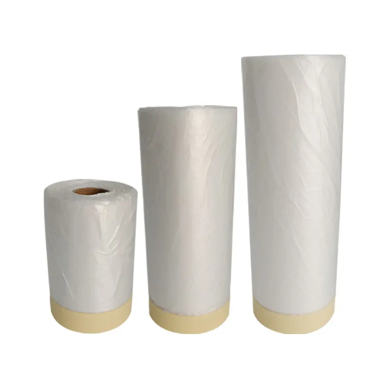 Защитная пленка для покраски Маскировочная бумага пластиковая крафт барьер