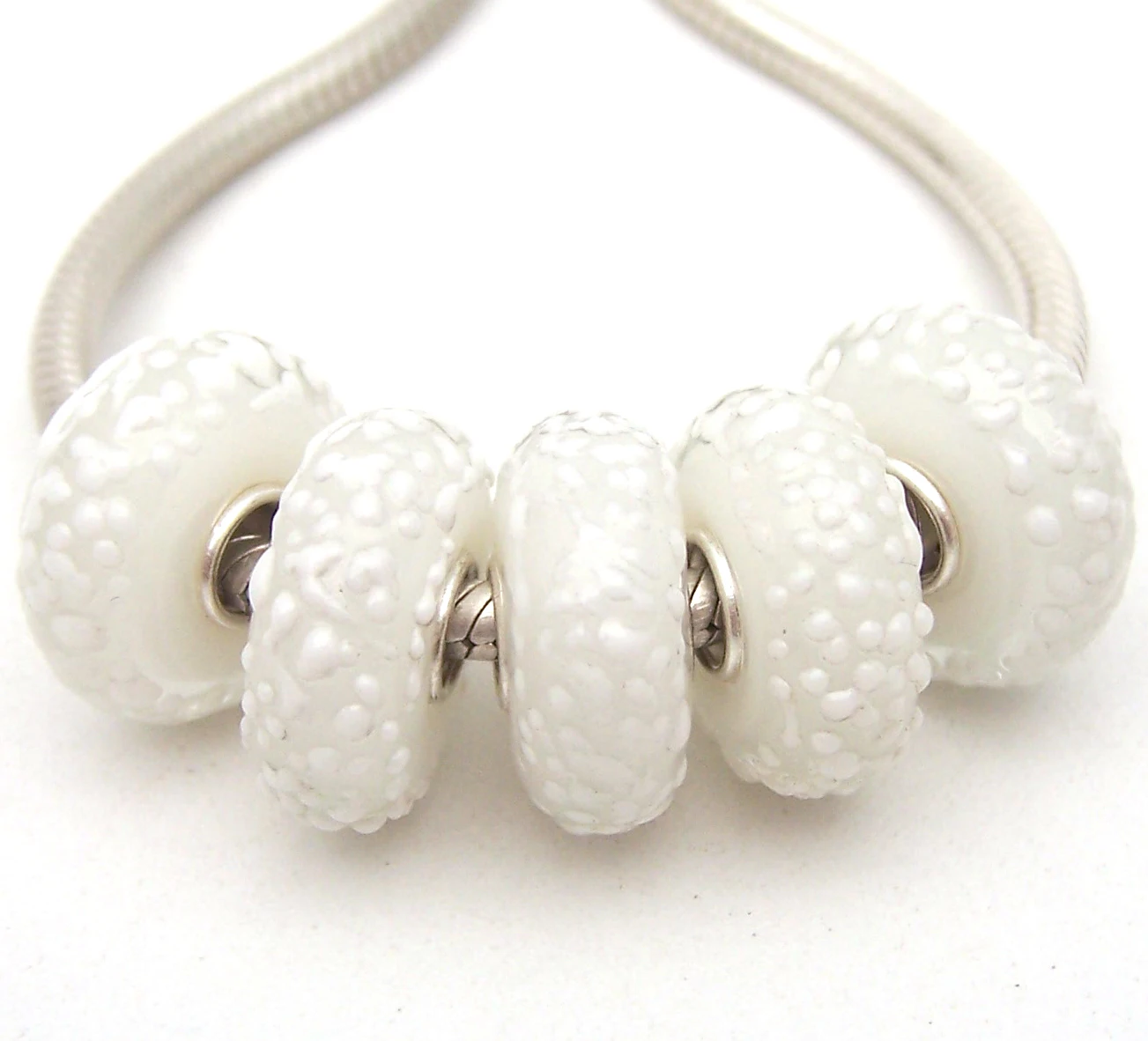 

JGWGT 2822 5X 100% подлинность S925 Стерлинговое серебро бусины из муранского стекла подходят для европейских шармов браслетов diy ювелирных изделий ...