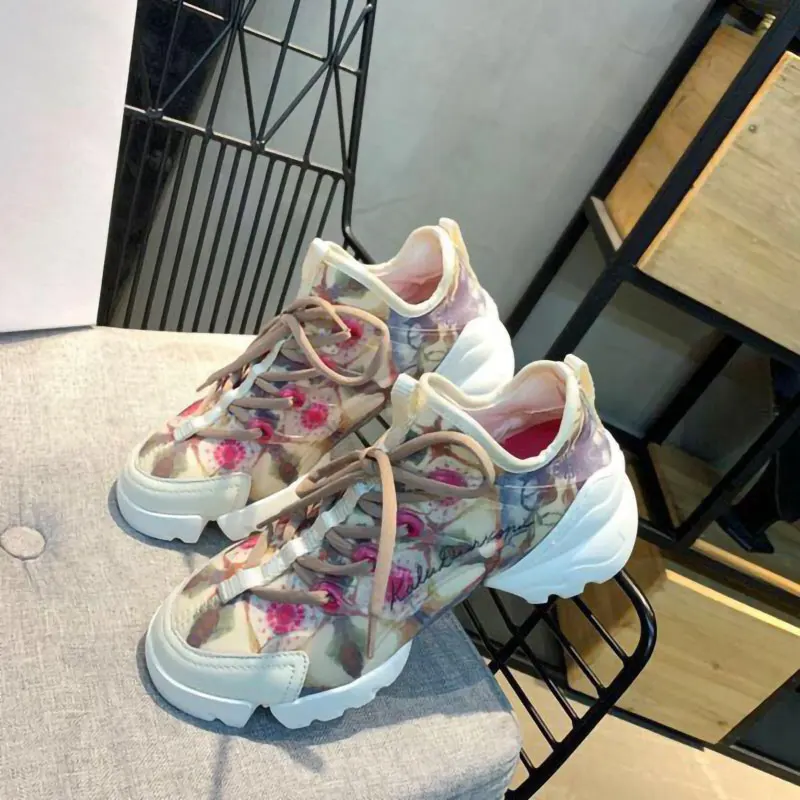 2020 новые модные женские кроссовки Роскошная дизайнерская обувь для женщин Сезон