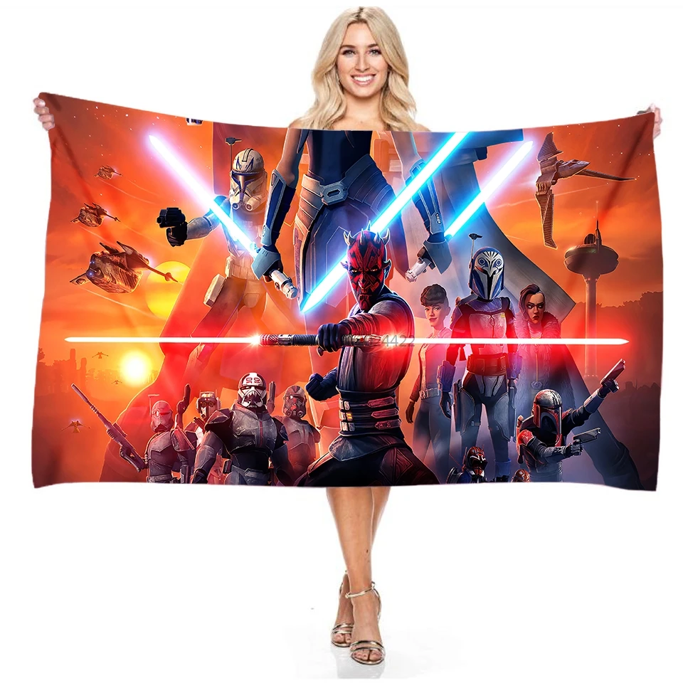 Полотенца из фильма &quotЗвездные войны&quot Люк Скайуокер Хан Соло Лиа органайзер