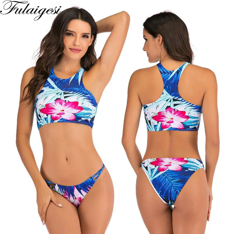 Женский комплект из двух предметов для плавания камзол укороченный топ шорты