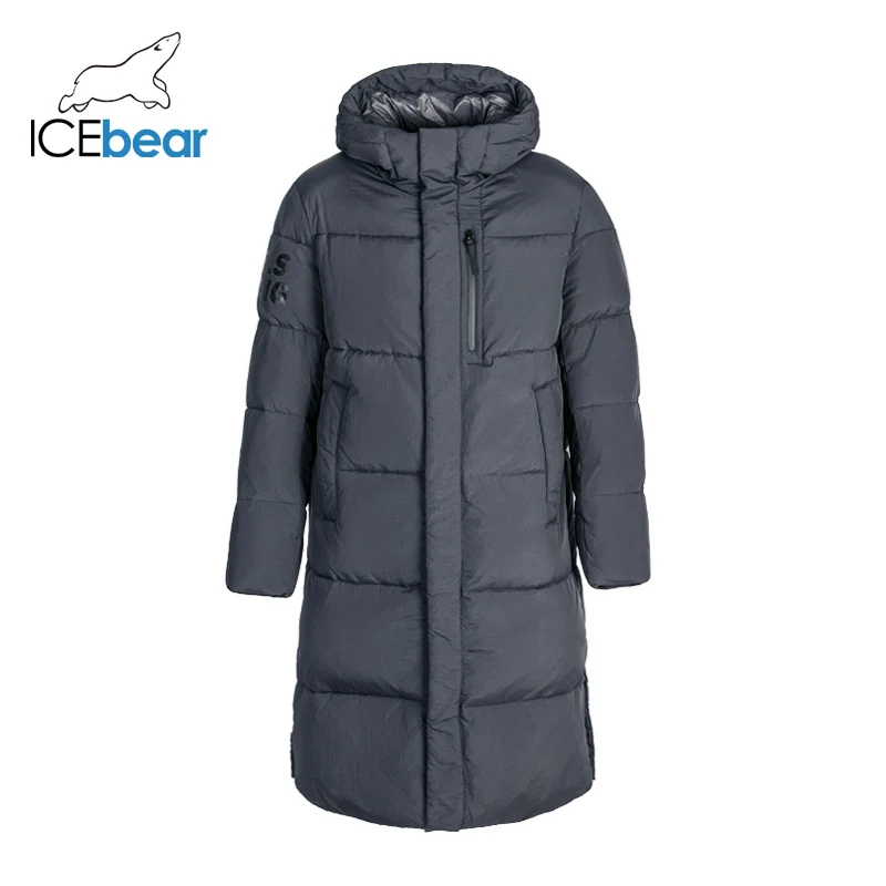 ICEbear Новая мужская одежда высокого качества Зимняя мужская куртка брендовая одежда MWD19803I
