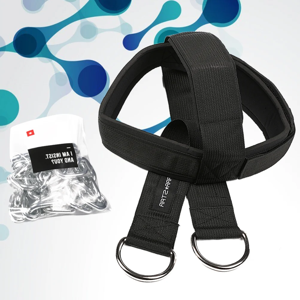 

Тренажер для головы и шеи, тренажер для веса плеч и шеи, тренировочное оборудование для шеи, фитнес-оборудование для взрослых (черный)