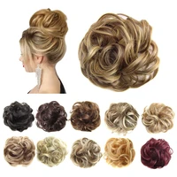 jeedou synthetic hair chignon donut elastic rope rubber band hair bun pad updos messy hairstyle dropshipping supplier