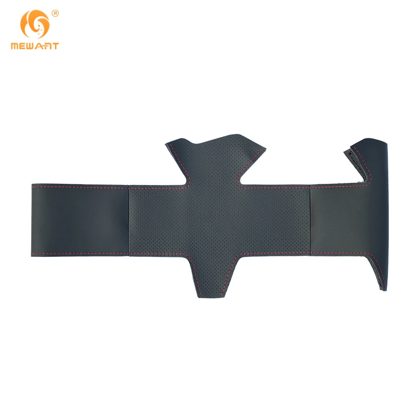 MEWANT черный чехол рулевого колеса автомобиля из искусственной кожи для Honda City 2002