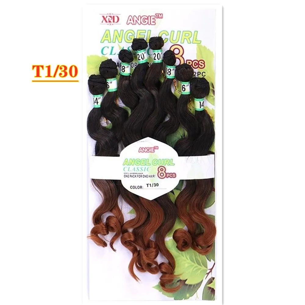 

Hair Weft 14/16/18/20 Inch 210G 8 Bundles/Pack DIDA CURL Curly Bundles Weave Bohemian Human Hair Extension (Free Shipping)