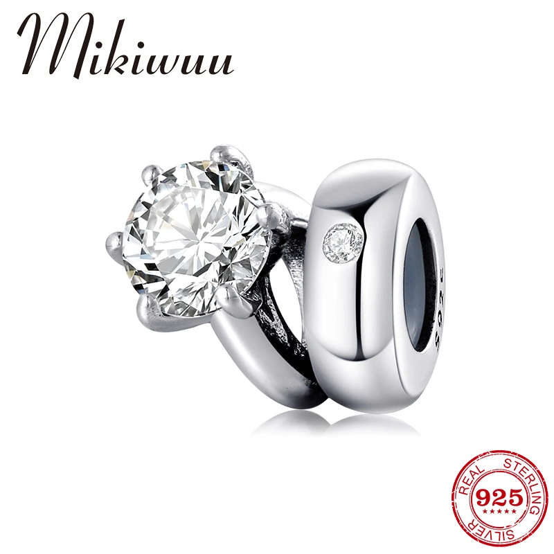 Новое поступление набор колец из стерлингового серебра 925 пробы с фианитами