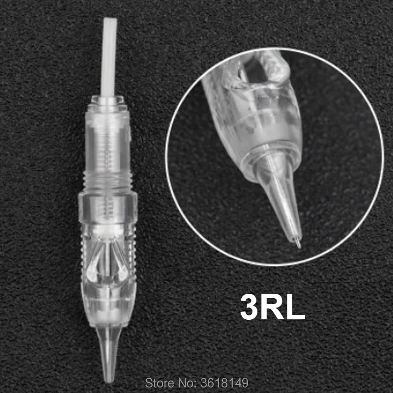 Одноразовые тату-картриджи 1R 3R 5R 5F 7F 7RL для машинки премиум-класса Charmant
