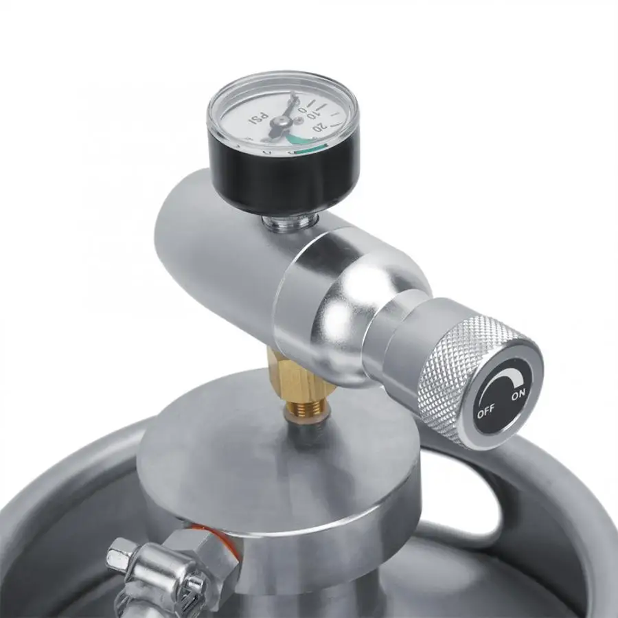 Домашний манометр из нержавеющей стали 2 л для пивных бочонков кран копья набор с