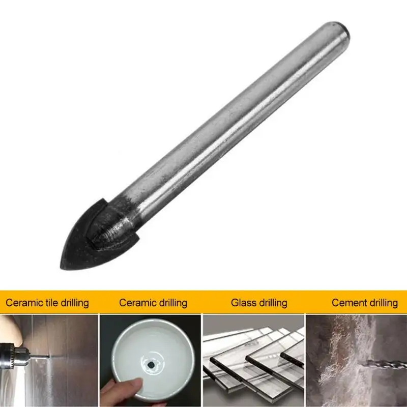 Круглая дрель с рукояткой из керамического стекла фарфор мрамор гранит сланец