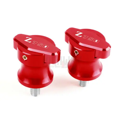 

M10 Motorcycle Accessories Aluminum CNC Swingarm Spools Stand Bobbins Arms Sliders For KAWASAKI Z750 Z750R Z750S