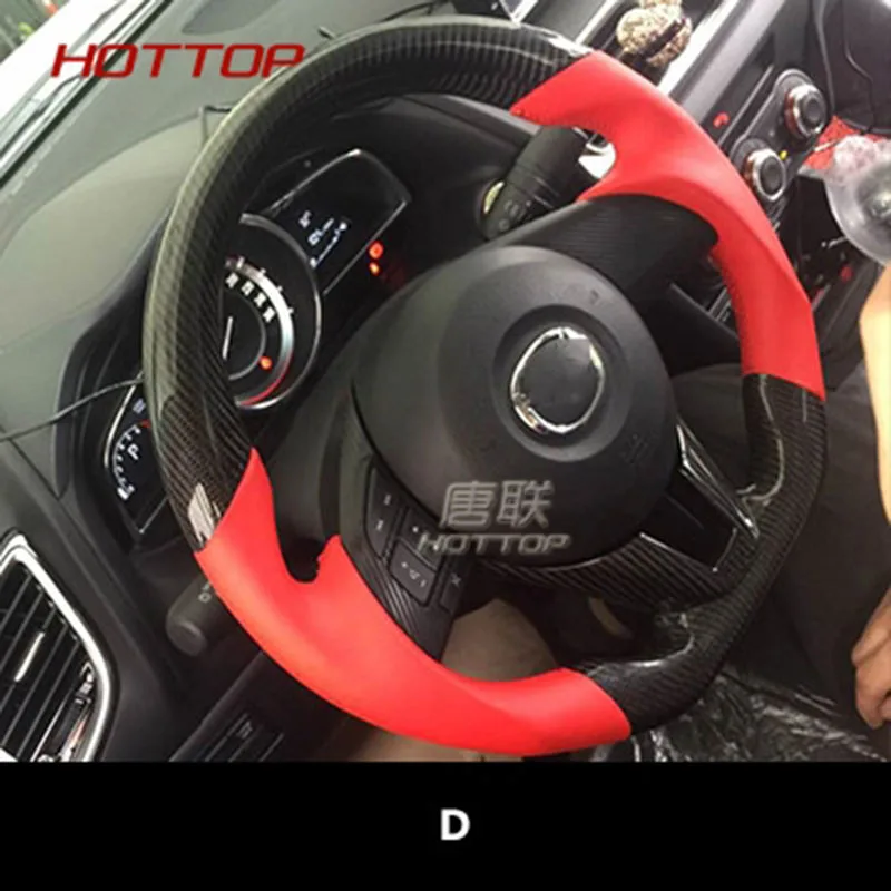 Автомобильное рулевое колесо из углеродного волокна для MAZDA3 Axela CX 5|Рулевые