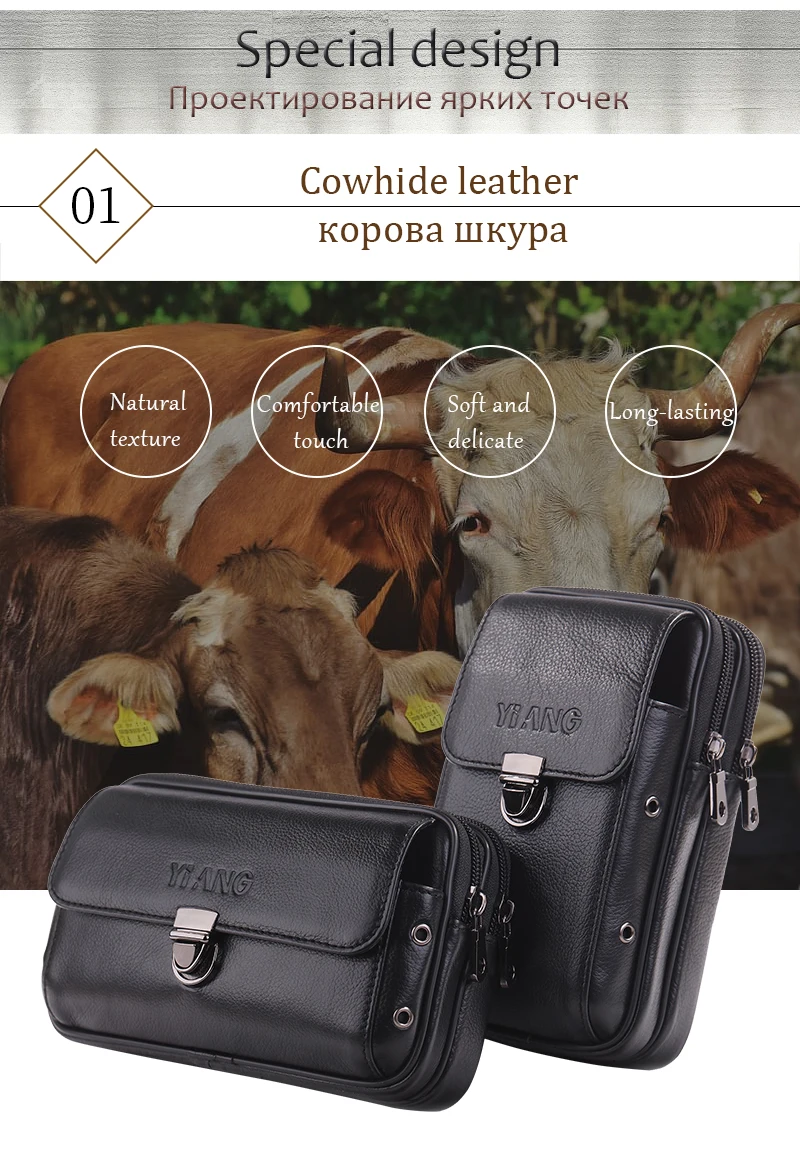 Натуральная кожа, Мужская поясная сумка, кошелек, поясная сумка для мобильного телефона/телефона, карман для денег, сумка для мужчин из воловьей кожи, набедренные сумки