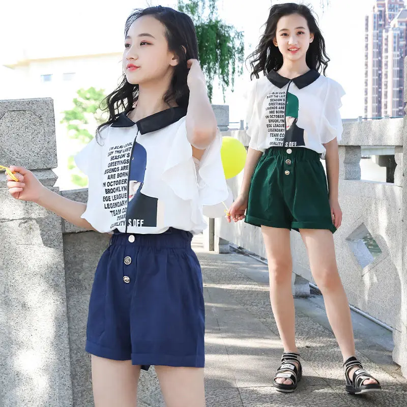 Комплекты одежды для девочек подростков комплект из 2 предметов футболка с