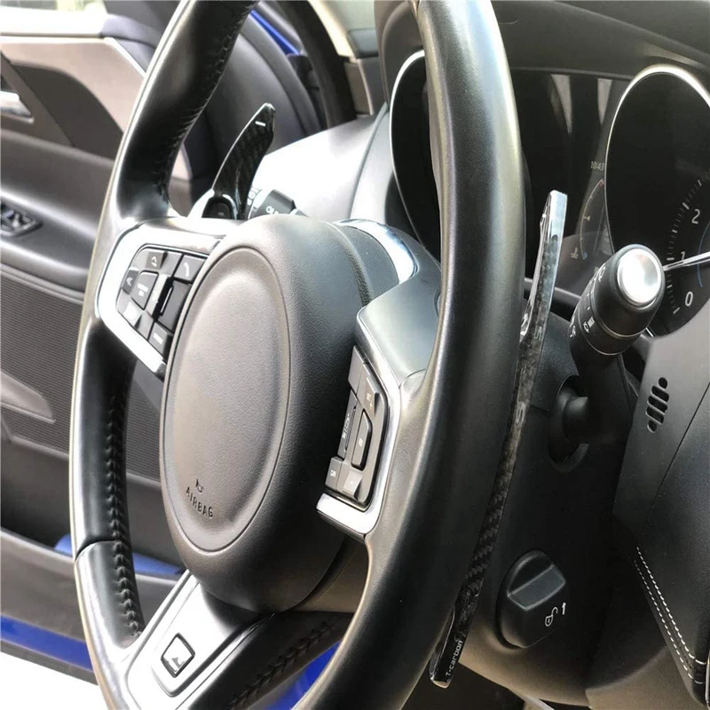 Рулевое колесо из углеродного волокна переключатель передач весло для Land Rover