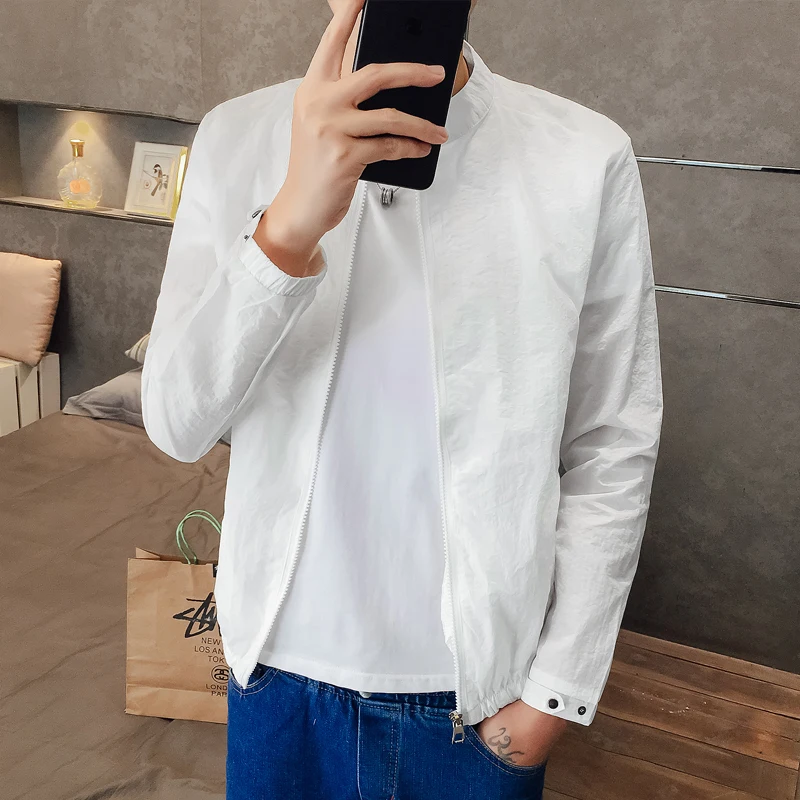 Мужская одежда в Корейском стиле солнцезащитное пальто весна-лето 2020